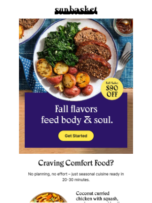 Sun Basket - 🥘 Healthy picks for your comfort-food cravings.