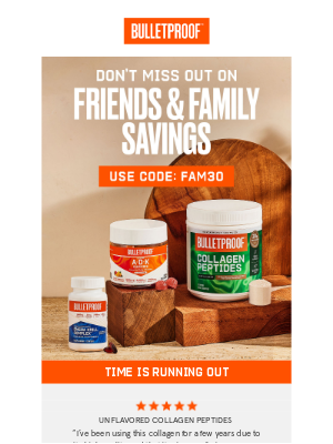 BULLETPROOF Inc - DON’T MISS 30% OFF...