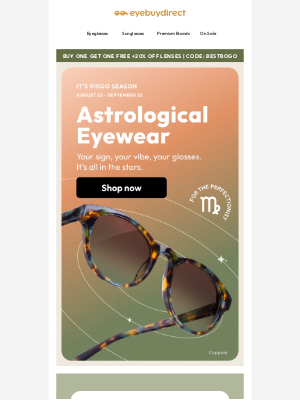 EyeBuyDirect - Glasses That Match Your Inner Perfectionist ♍✨