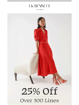 L.K.Bennett (United Kingdom) - 25% Off Over 300 Styles