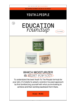 Youth to the People - How to Choose the Right Moisturizer