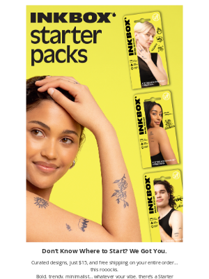 inkbox - just $15 + free shipping? 👀