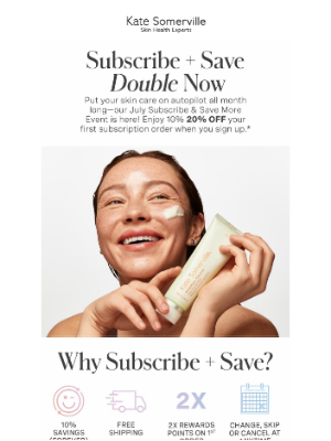 Kate Somerville Skincare - Put Your Skin Care on Autopilot ✨