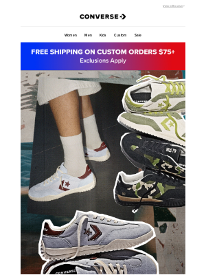 Converse - New season: New trainers and boots to customize