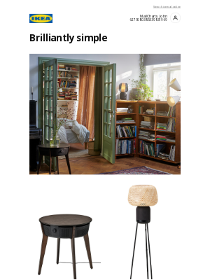 IKEA - MailCharts, plug in and chill out