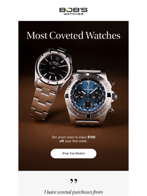 Bob's Watches - World’s Most Coveted Watches –