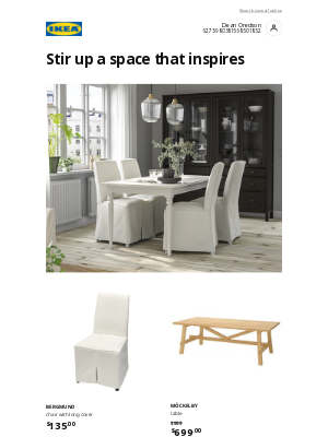 IKEA - Dean, whip up a beautiful dining space