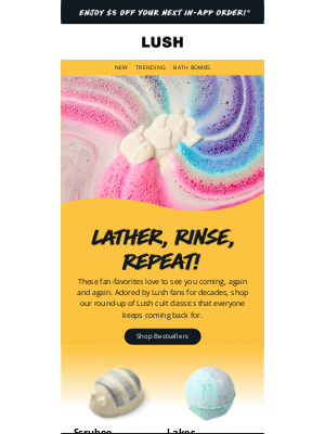 Lush (United Kingdom) - 🤩 Favorites for a reason