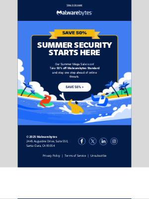 Malwarebytes - Don’t miss our most MEGA sale of the summer