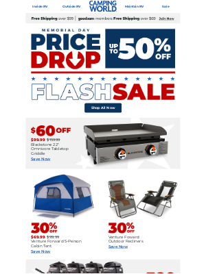 Gander Mountain - We dropped prices on grills, chairs, appliances & more