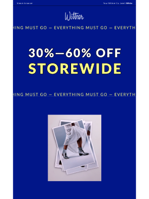 Wittner (Australia) - Surprise! Enjoy 30% to 60% Off, DAVID!