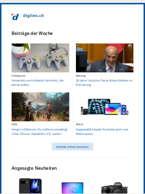 Galaxus (Switzerland) - Nintendos verrückteste Gimmicks, die keiner wollte