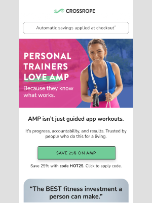 Crossrope - Cardio that makes trainers say “finally!”