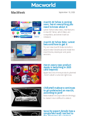 Macworld - macOS 26 Tahoe: Complete guide to the Mac update coming September 15