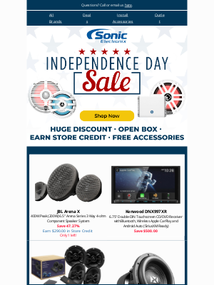 Sonic Electronix - 🔥Price Drop Alert! Celebrate Independence Day with Hot Deals 🔥