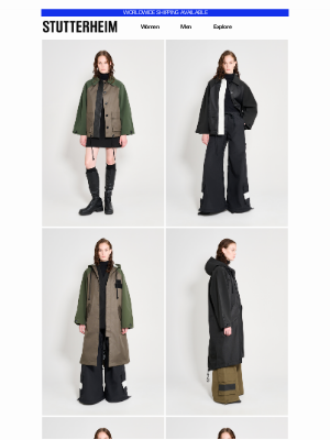 Stutterheim Raincoats - Introducing New Autumn Styles for Women