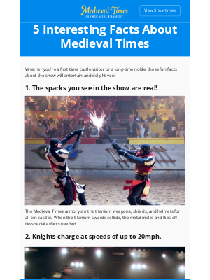 Medieval Times - 5 Things You Didn’t Know About Medieval Times! 🏰