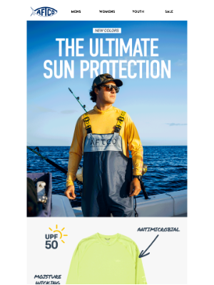 AFTCO Fishing - New Colors: Samurai Sun Shirts!