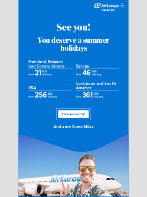 Air Europa - 🏝️ Choose your summer destination at the best price