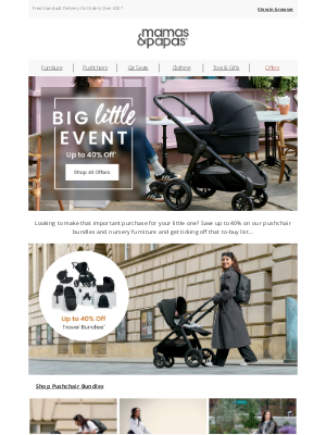 Mamas & Papas (United Kingdom) - Get kitted out for your little one, for less
