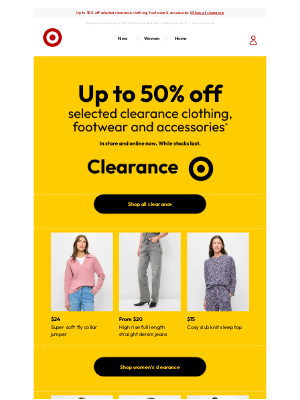Target (Australia) - Save up to 50% off selected clearance items🏷️