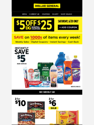 Dollar General - 🔥 These deals are heating up…