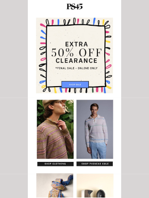 Paul Stuart - The Clearance Sale Continues with an EXTRA 50% Off