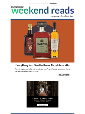 Wine Enthusiast Catalog - Everything You Need to Know About Amaretto