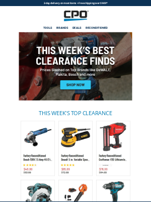 CPO Outlets - Your Weekly Sale Round-Up: Steep Discounts, Limited Stock!