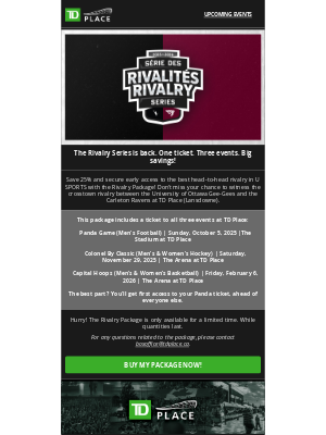 Ottawa 67’s - Be The First to Beat The Panda Ticket Lineup! 🎟️🐼