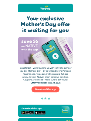 Pampers - Don’t skip your Mother’s Day gift