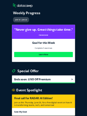 Just dropped: Free Sigma course, limited time