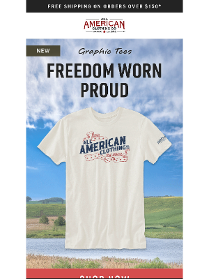 allamericanclothing - NEW Summer Tees 🦅