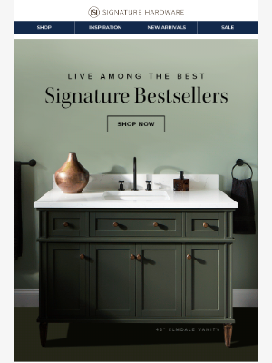 Signature Hardware - 💭 What are shoppers loving the most?