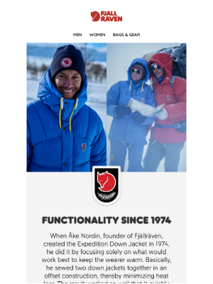 Fjällräven - Jackets with 48 years of winter experience