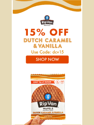 Rip Van Wafels - The OG Wafels are on sale! Save 15% 🤩 🤩