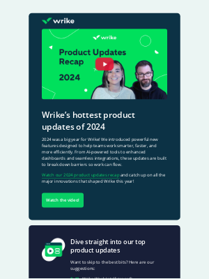 Wrike - All 2024 product updates in one 9-minute video