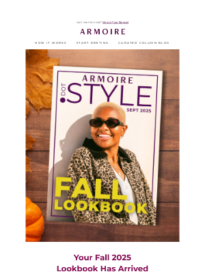 Armoire - Your Fall 2025 Lookbook Has Arrived 🍂