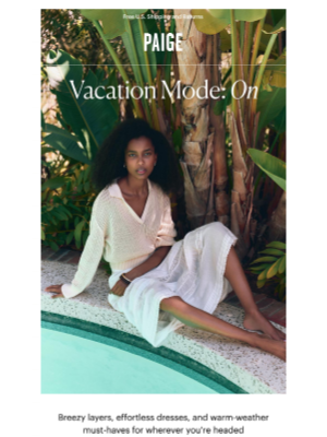 PAIGE - RE: Your Upcoming Trip