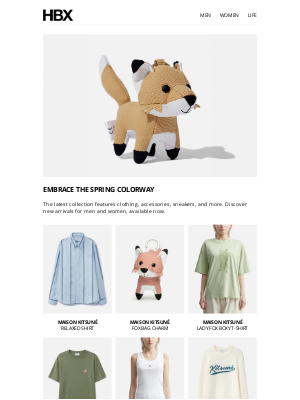 HYPEBEAST - Trending Now: Maison Kitsuné