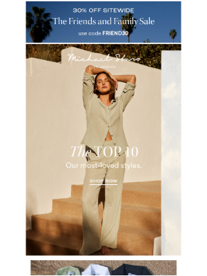 Michael Stars - Shop 30% Off - Friends + Family