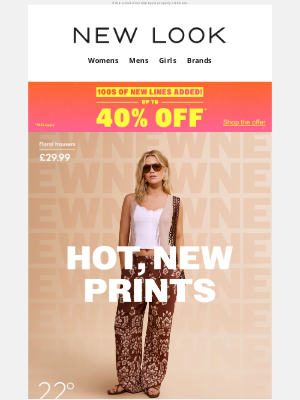 New Look (United Kingdom) - NEW prints you need