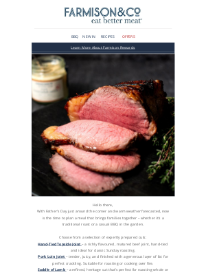 Farmison & Co - Bring Everyone Together This Father’s Day