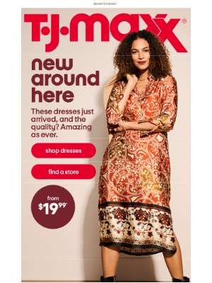 T.J. Maxx - New dresses have arrived!