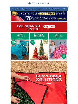 LTD Commodities - Check Out These Storage Solutions | Clearance Event Going On Now!