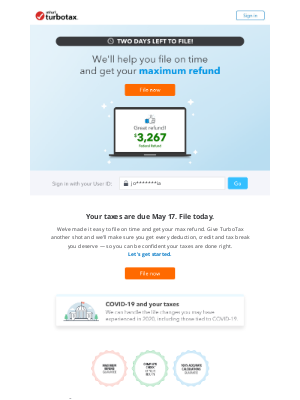 Intuit - Time's Almost Up: We'll Get You Every Dollar You Deserve