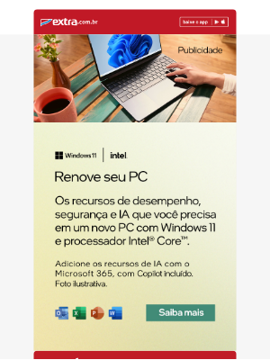Extra (Brazil) - Seu novo PC com os recursos que você precisa!