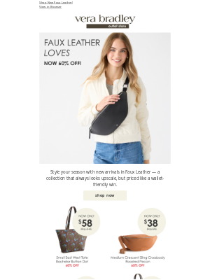 Vera Bradley - 60% OFF: Bestsellers for Fall