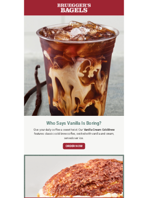 Bruegger's Bagels - Let's cool down with Cold Brew Coffee