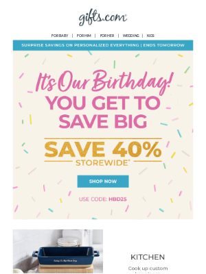 gifts - Celebrate Our Birthday with Great Deals. 🥳
